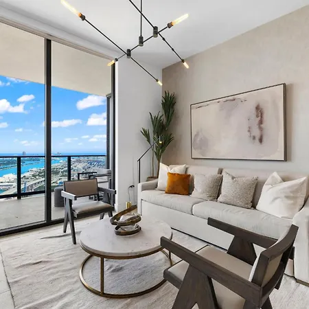 Free Parking! Ph Luxury 3Br In Downtown Miami Apartment
